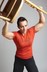 ANGELINA STANDING POSE WITH CHAIR